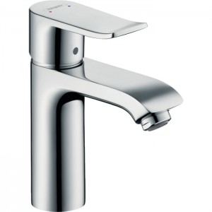 Hansgrohe Metris Смеситель для раковины, однорычажный, на 1 отв., излив: 15.1см., цвет: хром Hansgrohe Metris Смеситель для раковины, однорычажный, на 1 отв., излив: 15.1см., цвет: хром