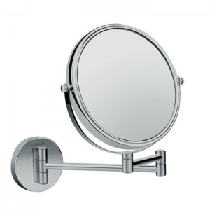 Hansgrohe Logis UA Косметическое зеркало, Ø16см., подвесное, цвет: хром Hansgrohe Logis UA Косметическое зеркало, Ø16см., подвесное, цвет: хром
