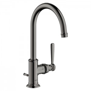 Axor Montreux Смеситель для раковины 210, на 1 отв., с донным клапаном, цвет: полированный черный хром