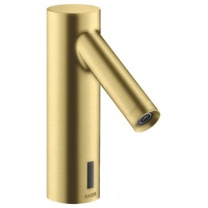 Axor Starck Cмеситель для раковины, на 1 отв., электроный, питание от батареек, без регулировки температуры, цвет: шлифованная медь