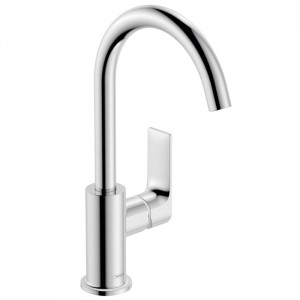 Hansgrohe Rebris E Смеситель для раковины, 1 отв., с поворотным изливом, с донным клапаном, цвет: хром Hansgrohe Rebris E Смеситель для раковины, 1 отв., с поворотным изливом, с донным клапаном, цвет: хром