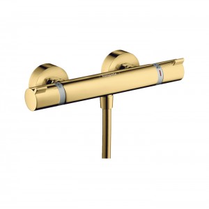 Hansgrohe Ecostat Термостат для душа Comfort, внешнего монтажа, цвет: полированое золото Hansgrohe Ecostat Термостат для душа Comfort, внешнего монтажа, цвет: полированое золото