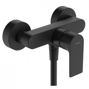 Hansgrohe Rebris E Смеситель для душа, настенный, цвет: черный матовый Hansgrohe Rebris E Смеситель для душа, настенный, цвет: черный матовый