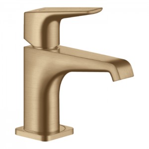 Axor Citterio E Смеситель для раковины 90, на 1 отв., цвет: шлифованная бронза