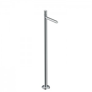 Axor Uno Смеситель для раковины напольный, на 1 отв., излив 260мм, с незапираемым донным клапаном, внешняя часть, цвет: хром