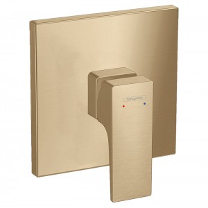 Hansgrohe Metropol Смеситель для душа, встраиваемый, внешняя часть, цвет: шлифованная бронза Hansgrohe Metropol Смеситель для душа, встраиваемый, внешняя часть, цвет: шлифованная бронза