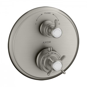 Axor Montreux Смеситель для ванны, встраиваемый, термостатический, цвет: сталь