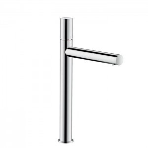 Axor Uno Смеситель для раковины 260, на 1 отв., излив 198мм, с незапираемым донным клапаном, цвет: хром