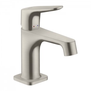 Axor Citterio M Смеситель для раковины 70, на 1 отв., с донным клапаном, цвет: сталь