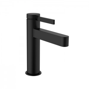Hansgrohe Finoris Смеситель для раковины, однорычажный, 110 со сливным клапаном Push-Open, цвет: матовый черный Hansgrohe Finoris Смеситель для раковины, однорычажный, 110 со сливным клапаном Push-Open, цвет: матовый черный