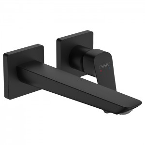 Hansgrohe Logis Смеситель для раковины, встраеваемый, излив: 20,5 см, цвет: черный матовый Hansgrohe Logis Смеситель для раковины, встраеваемый, излив: 20,5 см, цвет: черный матовый