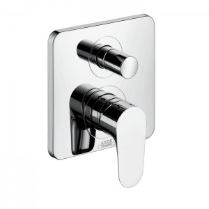 Axor Citterio M Встраиваемый смеситель для ванны однорычажный, внешняя часть, цвет: хром