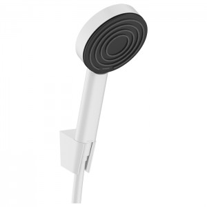 Hansgrohe Pulsify 1j Porter-набор Душевой гарнитур, ручной душ, настенный держатель и шланг 125см., цвет: белый матовый Hansgrohe Pulsify 1j Porter-набор Душевой гарнитур, ручной душ, настенный держатель и шланг 125см., цвет: белый матовый