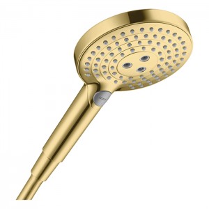 Hansgrohe Raindance Select S Ручной душ 120 3jet (Rain, RainAir, Whirl), цвет: Полированное золото Hansgrohe Raindance Select S Ручной душ 120 3jet (Rain, RainAir, Whirl), цвет: Полированное золото