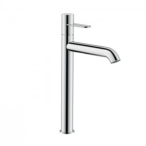 Axor Uno Смеситель для раковины 250, на 1 отв., излив 201мм, с незапираемым донным клапаном, цвет: хром