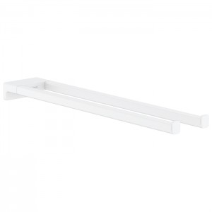 Hansgrohe AddStoris Полотенцедержатель 44.5см., двухрожковый, цвет: белый матовый Hansgrohe AddStoris Полотенцедержатель 44.5см., двухрожковый, цвет: белый матовый