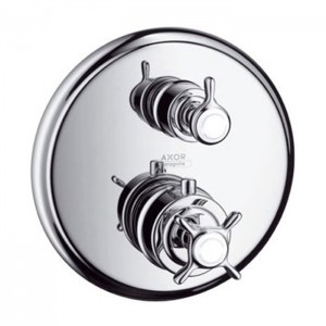 Axor Montreux, Термостат Highflow 59 л / мин, с рычаговой рукояткой, СМ, внешняя часть, цвет: хром