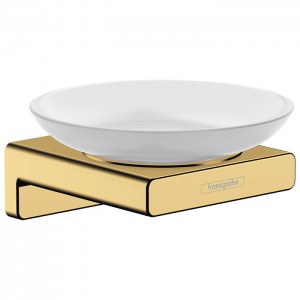 Hansgrohe AddStoris Мыльница, цвет: полированное золото Hansgrohe AddStoris Мыльница, цвет: полированное золото