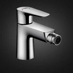 Hansgrohe Talis E Смеситель для биде, однорычажный, со сливным клапаном push-open, цвет: хром Hansgrohe Talis E Смеситель для биде, однорычажный, со сливным клапаном push-open, цвет: хром