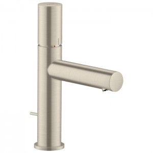 Axor Uno Смеситель для раковины 110, на 1 отв., излив 123мм, с донным клапаном, цвет: шлифованный никель