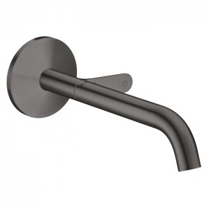 Axor One Смеситель для раковины Sel, встраиваемый, излив: 22см., цвет: шлифованный черный хром