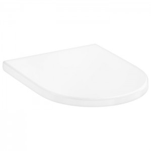 Hansgrohe GladeLake S Сиденье для унитаза, без микролифта, с верхним креплением, цвет: белый Hansgrohe GladeLake S Сиденье для унитаза, без микролифта, с верхним креплением, цвет: белый