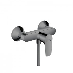 Hansgrohe Talis E Смеситель для душа, настенный, цвет: шлифованный черный хром Hansgrohe Talis E Смеситель для душа, настенный, цвет: шлифованный черный хром