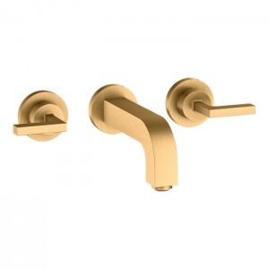 Axor Citterio Смеситель для раковины, встраиваемый, излив: 16.2см., ручка: рычаг, цвет: шлифованная медь