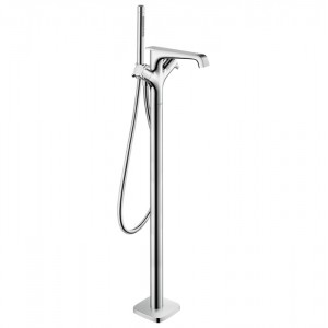 Axor Citterio E Смеситель для ванны, напольный, термостатический, с ручным душем, внешняя часть, цвет: хром