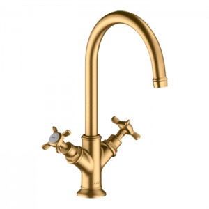 Axor Montreux Смеситель для раковины 210, на 1 отв., цвет: шлифованная медь