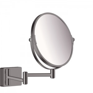 Hansgrohe AddStoris Косметическое зеркало, цвет: шлифованный черный хром Hansgrohe AddStoris Косметическое зеркало, цвет: шлифованный черный хром