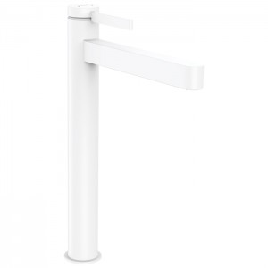 Hansgrohe Finoris Смеситель для раковины, 1 отв., со сливным клапаном Push-Open, цвет: белый матовый Hansgrohe Finoris Смеситель для раковины, 1 отв., со сливным клапаном Push-Open, цвет: белый матовый