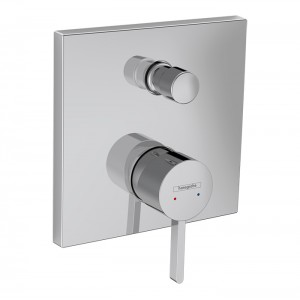 Hansgrohe Finoris Смеситель для душа, встраиваемый, с переключателем потоков на 2 положения, внешняя часть, цвет: хром Hansgrohe Finoris Смеситель для душа, встраиваемый, с переключателем потоков на 2 положения, внешняя часть, цвет: хром