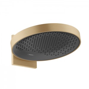 Hansgrohe Rainfinity Верхний душ 360 1jet с настенным креплением, цвет: шлифованная бронза Hansgrohe Rainfinity Верхний душ 360 1jet с настенным креплением, цвет: шлифованная бронза