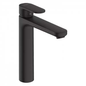 Hansgrohe Vernis Blend Смеситель для раковины, на 1 отв., излив: 16.9см., цвет: черный матовый Hansgrohe Vernis Blend Смеситель для раковины, на 1 отв., излив: 16.9см., цвет: черный матовый