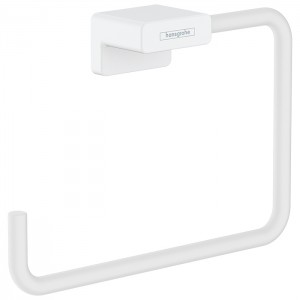 Hansgrohe AddStoris Полотенцедержатель 18.9см., кольцо, цвет: белый матовый Hansgrohe AddStoris Полотенцедержатель 18.9см., кольцо, цвет: белый матовый