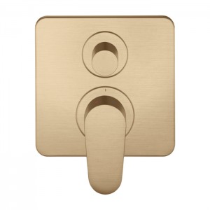 Axor Citterio M Смеситель для ванны, встраиваемый, с переключателем на 2 потока, цвет: шлифованная бронза