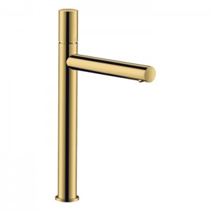 Axor Uno Смеситель для раковины 260, Zero, на 1 отв., высокий, цвет: полированное золото