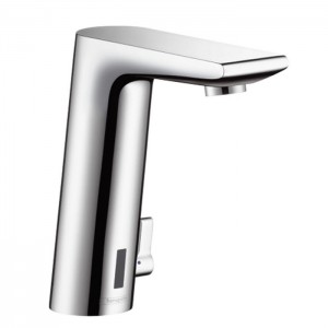 Hansgrohe Metris S Смеситель для раковины, электронный, с регулировкой температуры, питание от батареек, цвет: хром Hansgrohe Metris S Смеситель для раковины, электронный, с регулировкой температуры, питание от батареек, цвет: хром