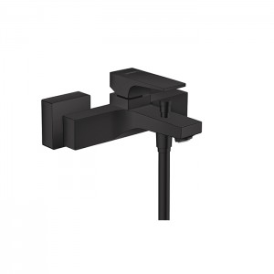 Hansgrohe Metropol Смеситель для ванны настенный, излив 180мм, цвет: черный матовый Hansgrohe Metropol Смеситель для ванны настенный, излив 180мм, цвет: черный матовый