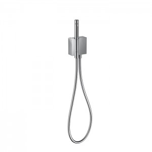 Axor Edge Душевой гарнитур: ручной душ с держателем и шлангом, цвет: хром