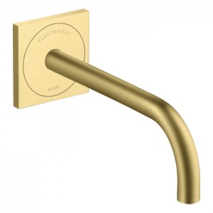 Axor Uno² Смеситель для раковины, встраиваемый, электронный, излив: 22.5см., цвет: шлифованная медь