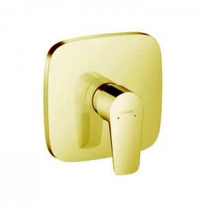 Hansgrohe Talis E Встраиваемый смеситель для душа, внешняя часть, цвет: золото Hansgrohe Talis E Встраиваемый смеситель для душа, внешняя часть, цвет: золото