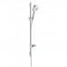 Hansgrohe Raindance Select E Душевой набор: штанга 90см., ручной душ 120, 3jet (Rain, RainAir, WhirlAir), мыльница, шланг, цвет: хром