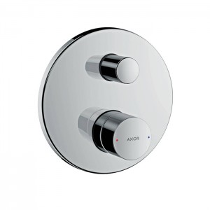 Axor Uno Встраиваемый смеситель для ванны однорычажный с защитой по станд. EN1717, внешняя часть, цвет: хром