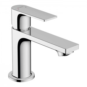 Hansgrohe Rebris E Смеситель для раковины 80, на 1 отв., с донным клапаном, цвет: хром Hansgrohe Rebris E Смеситель для раковины 80, на 1 отв., с донным клапаном, цвет: хром