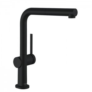 Hansgrohe Talis M54 Смеситель для кухни, 1 отв., с вытяжным изливом 1jet, sBox, цвет: чёрный матовый Hansgrohe Talis M54 Смеситель для кухни, 1 отв., с вытяжным изливом 1jet, sBox, цвет: чёрный матовый