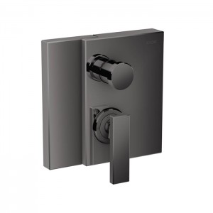 Axor Edge Смеситель для ванны, встраиваемый, внешняя часть, цвет: черный