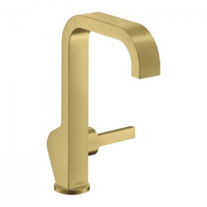 Axor Citterio Смеситель для раковины 190, на 1 отв., высокий, цвет: шлифованная медь