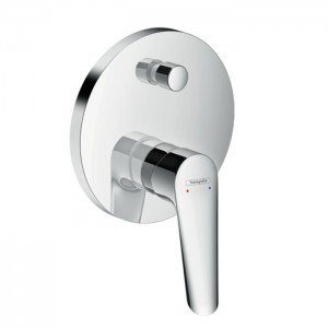 Hansgrohe Logis E Смеситель для ванны, встраиваемый, СМ, внешняя часть, цвет: хром Hansgrohe Logis E Смеситель для ванны, встраиваемый, СМ, внешняя часть, цвет: хром